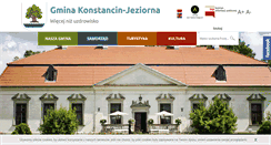 Desktop Screenshot of konstancinjeziorna.pl